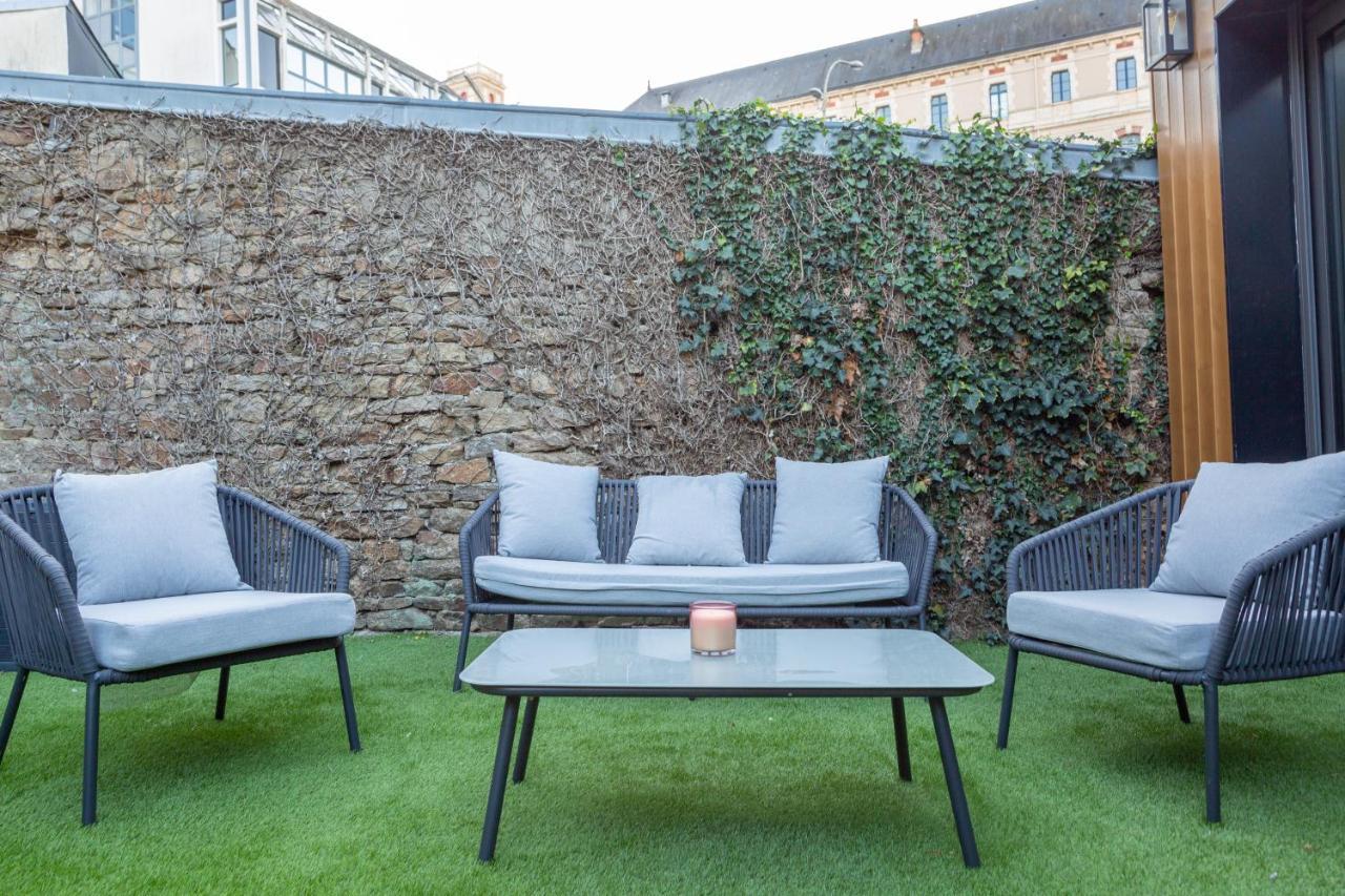 Atypique Coeur De Vannes Avec Jardin Exterior foto